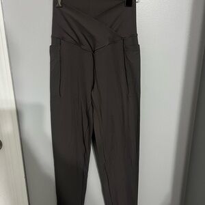 High-Waisted Black Leggings